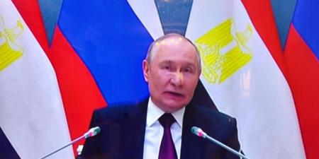 بوتين:محطة الضبعة النووية هي مشروع ناجح للتعاون بين مصر وروسيا - المصدر 7