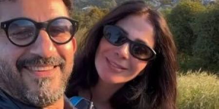 "أنت الحب كله" .. أحمد حلمي يهنئ منى زكي بطريقته الخاصة - المصدر 7