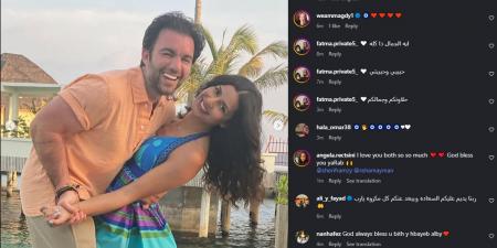 حبي الذي لا ينتهي.. شريف رمزي يحتفل بعيد ميلاد زوجته بكلمات رومانسية - المصدر 7