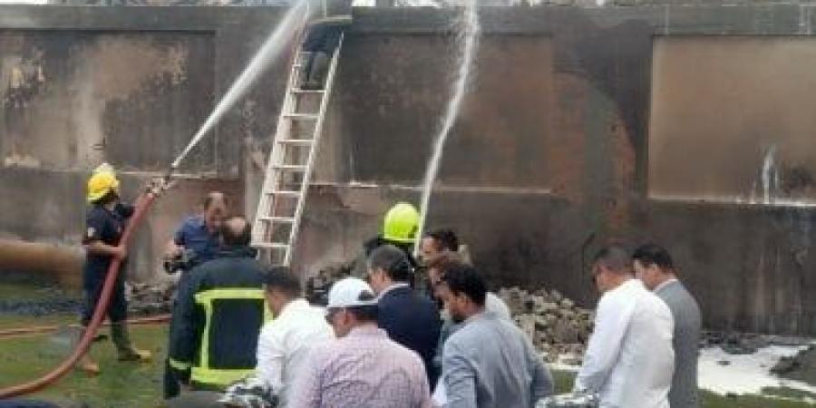 مكافأة 100 ألف جنيه لفريق الحماية المدنية بعد اخماد حريق مصنع بالمنوفية - المصدر 7