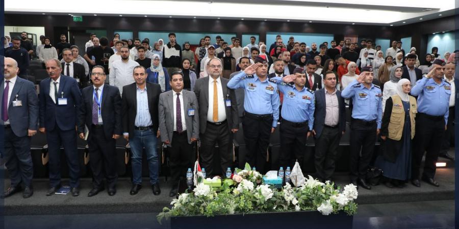 جامعة عمان العربية تنظم اليوم التوعوي المفتوح بالتعاون مع مديرية الأمن العام والشرطة المجتمعية - المصدر 7