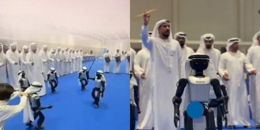 شاهد: روبوتات ترقص "الرزفة" الإماراتية.. التكنولوجيا تحاكي التراث في عرض مبهر - المصدر 7