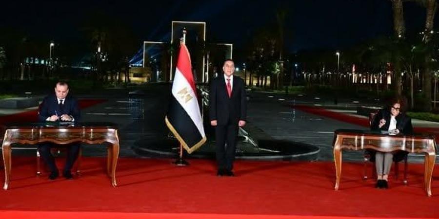 رئيس الوزراء يشهد توقيع مذكرة لإنشاء مركز ثقافي لإحياء الحرف اليدوية بدرب اللبانة - المصدر 7