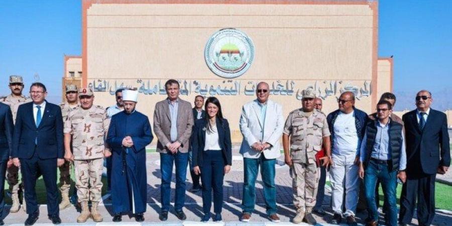 وزراء «الزراعة والتخطيط والأوقاف» يتفقدون المركز الزراعي المتكامل بسهل القاع - المصدر 7