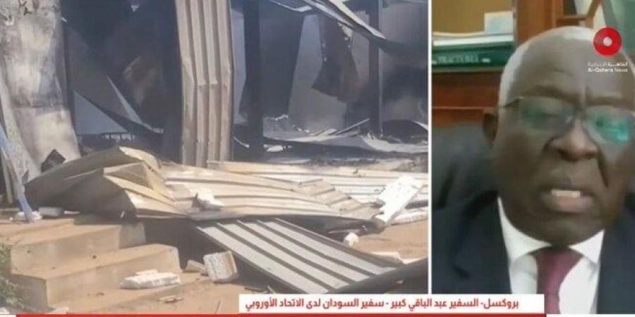 سفير السودان بالاتحاد الأوروبي: ميليشيا الدعم السريع ارتكبت جرائم عديدة في الفاشر - المصدر 7