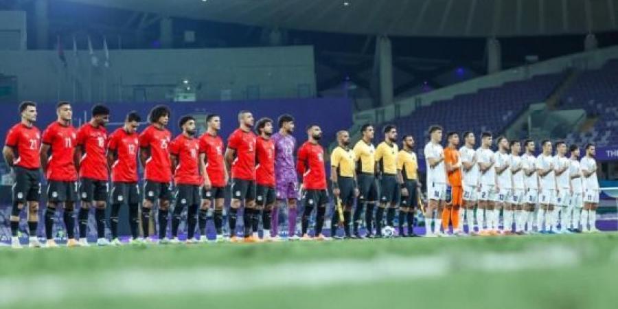 نتيجة مباراة مصر و أوزبكستان في الدورة الودية - المصدر 7