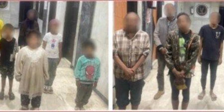 ضبط عصابة استغلال الأطفال في التسول بالجيزة - المصدر 7