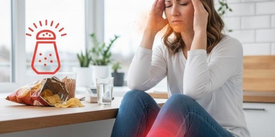 6 Signs on Your Body That Indicate You Have Excess Salt - المصدر 7