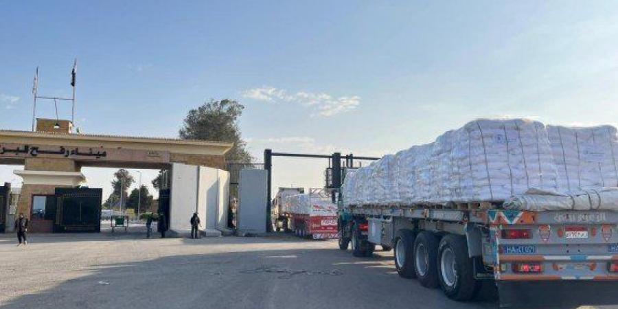 الهلال الأحمر المصري: قافلة «زاد العزة» الـ 75 مُحملة باحتياجات الشتاء وإمدادات إنسانية لغزة - المصدر 7