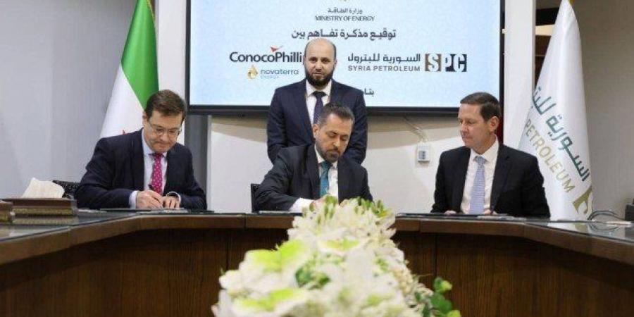 سوريا وأمريكا توقعان مذكرة تفاهم لتطوير حقول الغاز - المصدر 7