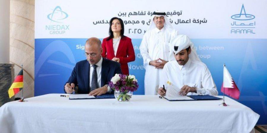 توقيع مذكرة تفاهم بين شركة "أعمال" القطرية ومجموعة "نيداكس" الألمانية - المصدر 7