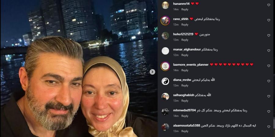 بهذه الكلمات.. ياسر جلال يحتفل بعيد ميلاد زوجته - المصدر 7