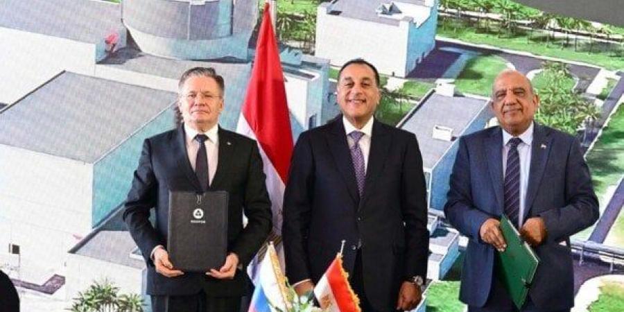 عاجل | مدبولي يشهد توقيع أمر شراء الوقود النووي واتفاقية التعاون الشامل مع «روساتوم» في محطة الضبعة - المصدر 7