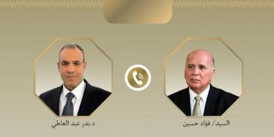 وزيرا خارجية مصر والعراق يبحثان سبل تعزيز العلاقات الثنائية والقضايا الإقليمية - المصدر 7
