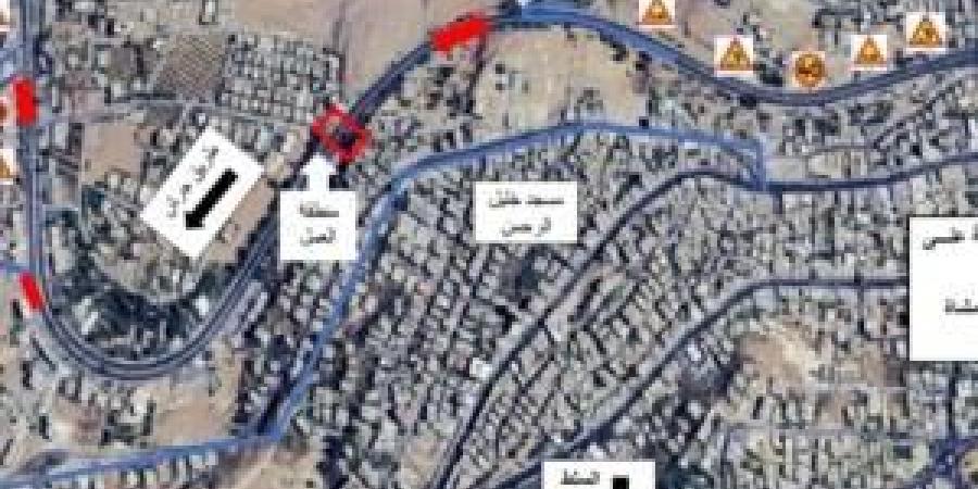 تحويلات مرورية مؤقتة في نزول صافوط مساء الخميس وحتى صباح الجمعة - المصدر 7